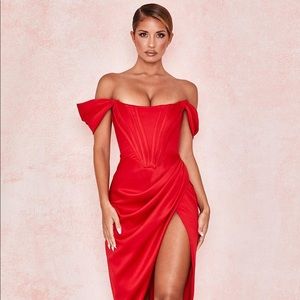 House of CB - Loretta Red Dress